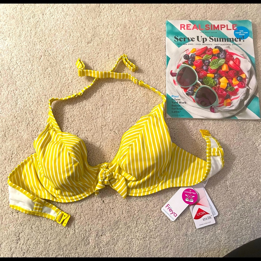 Freya Beach Hut Convertible Bikini top NWT